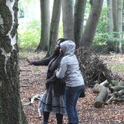Exkursion zur Reflektion des Übergangs im Tipilager